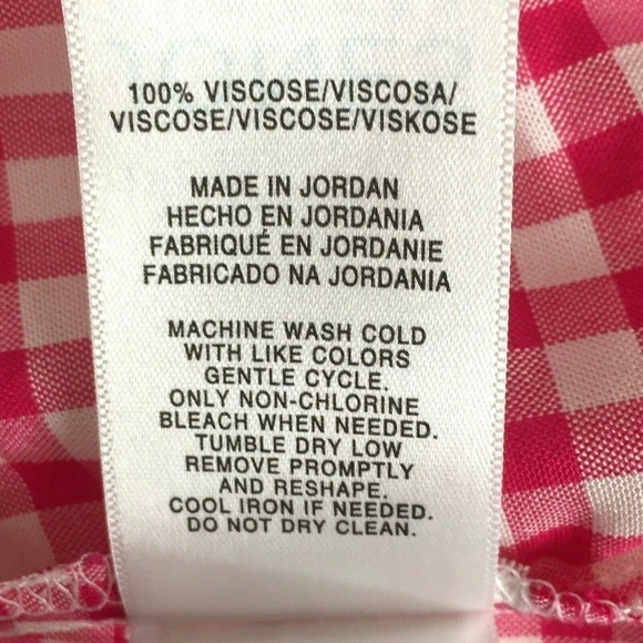 Jones New York Women’s L/S Button Tie Front Blouse - Picture 7 of 8